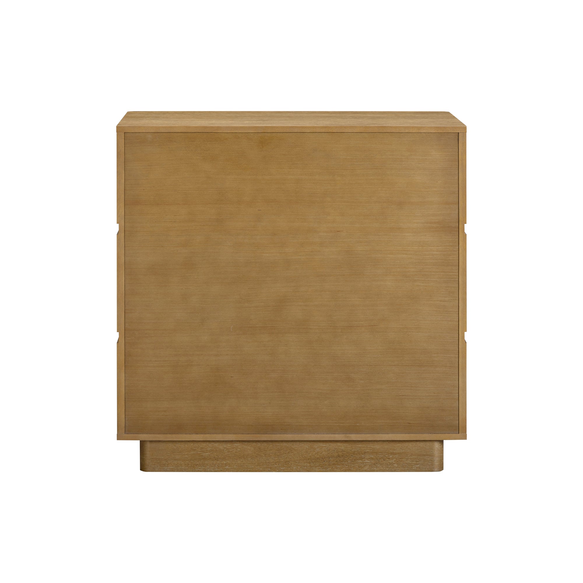 Wooden Modern 3-Drawer Dresser Light Brown - Image 6