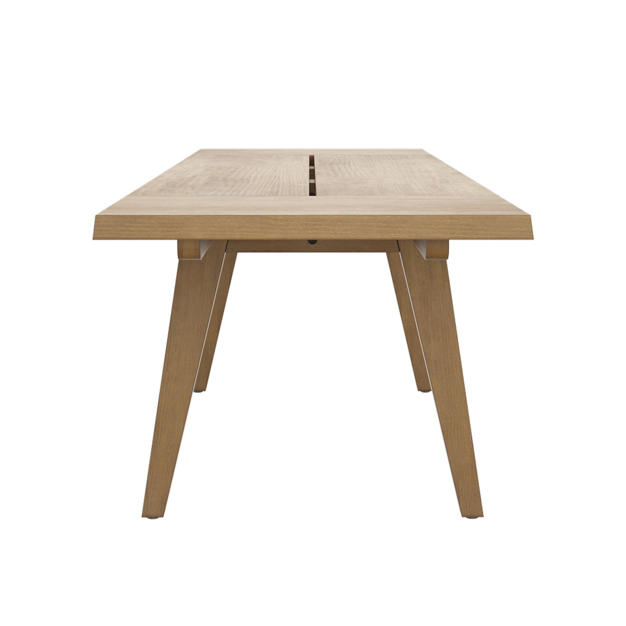 Bohemian Wooden Dining Table Set (8 Chairs) - Image 6