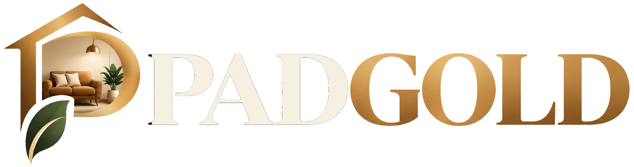 PadGold logo light version